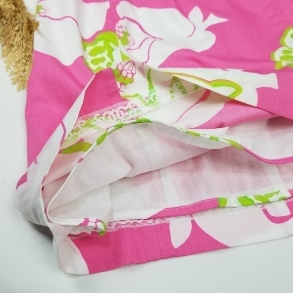 Lilly Pulitzer Franco Hotty Pink She's A Piston Size 2 Barbiecore Dress - Picture 8 of 8